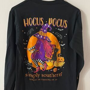 Simply Southern Black Hocus Pocus Long Sleeve Shirt